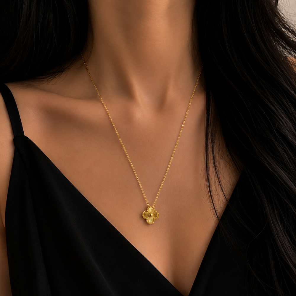 FOUR-CLOVER-PENDANT-GOLD