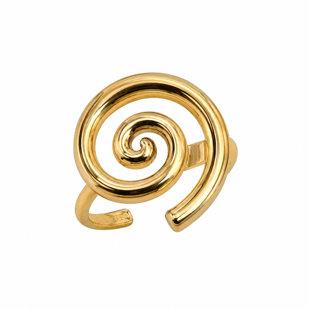 Spiral Swirl Ring