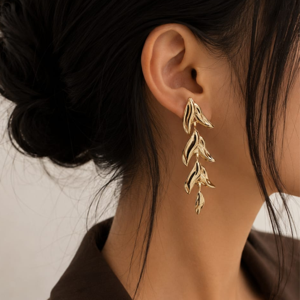 Leaf Dangle Earrings