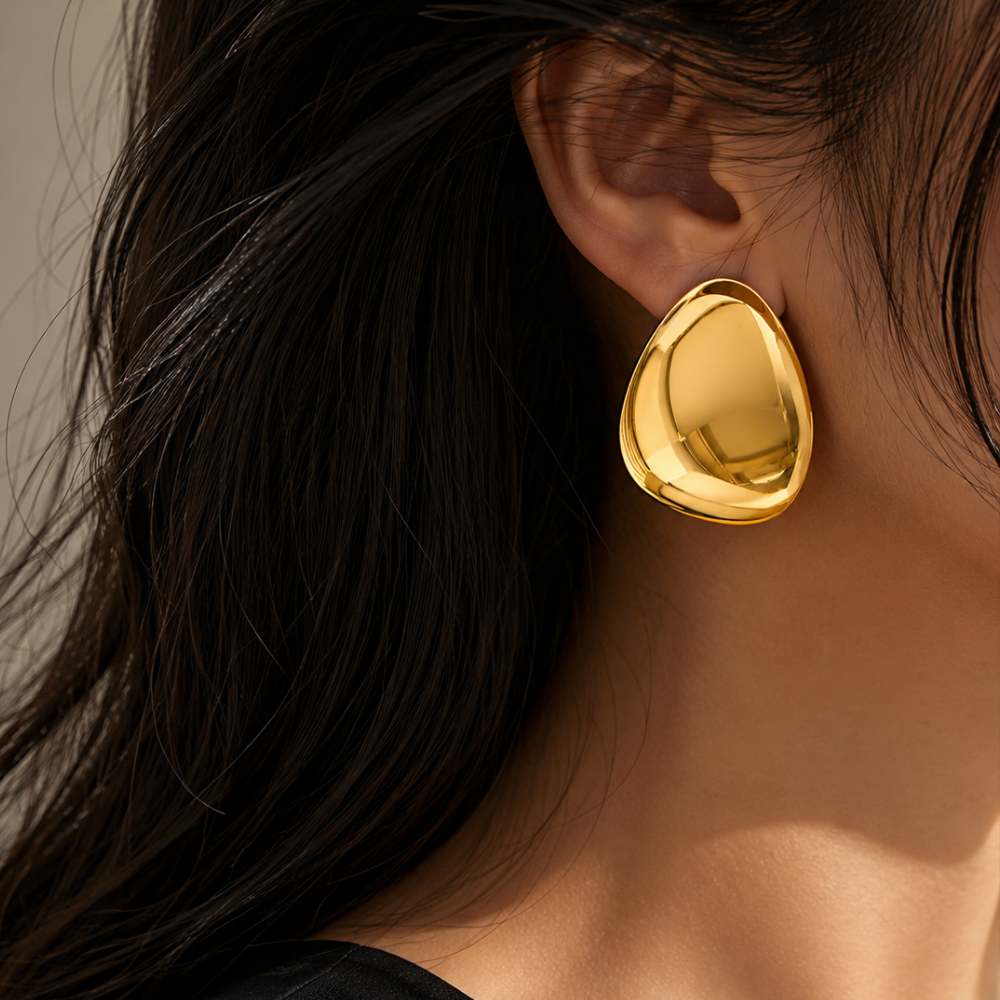 Chunky Stud Earrings