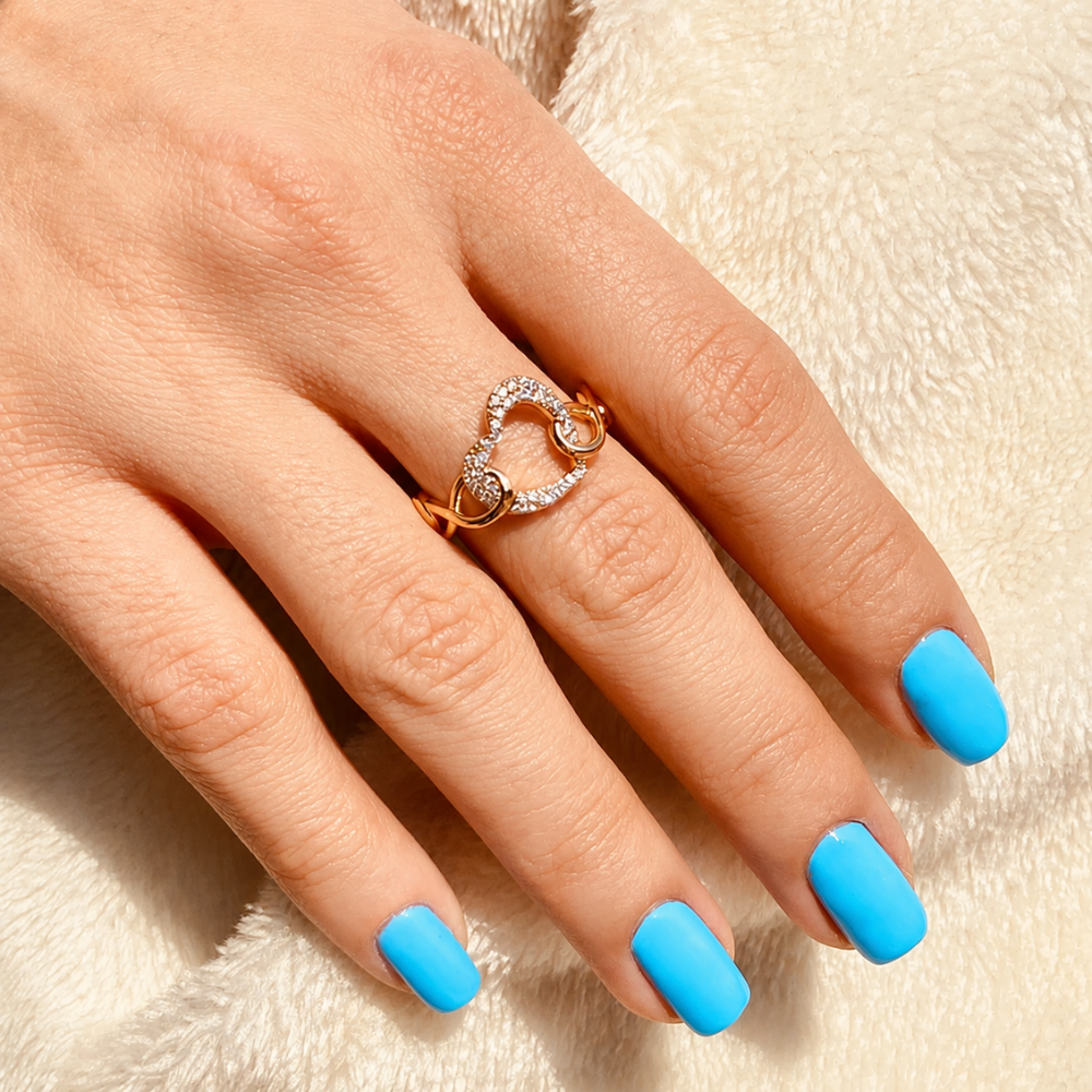 Infinity Heart Ring