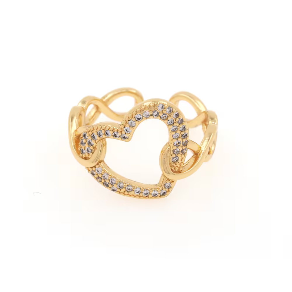 Infinity Heart Ring