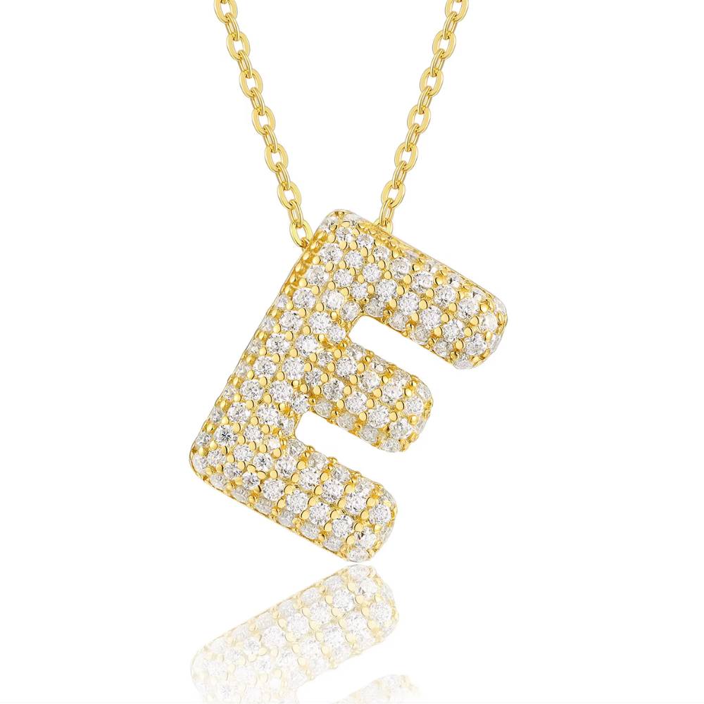 Iced Letters Necklace