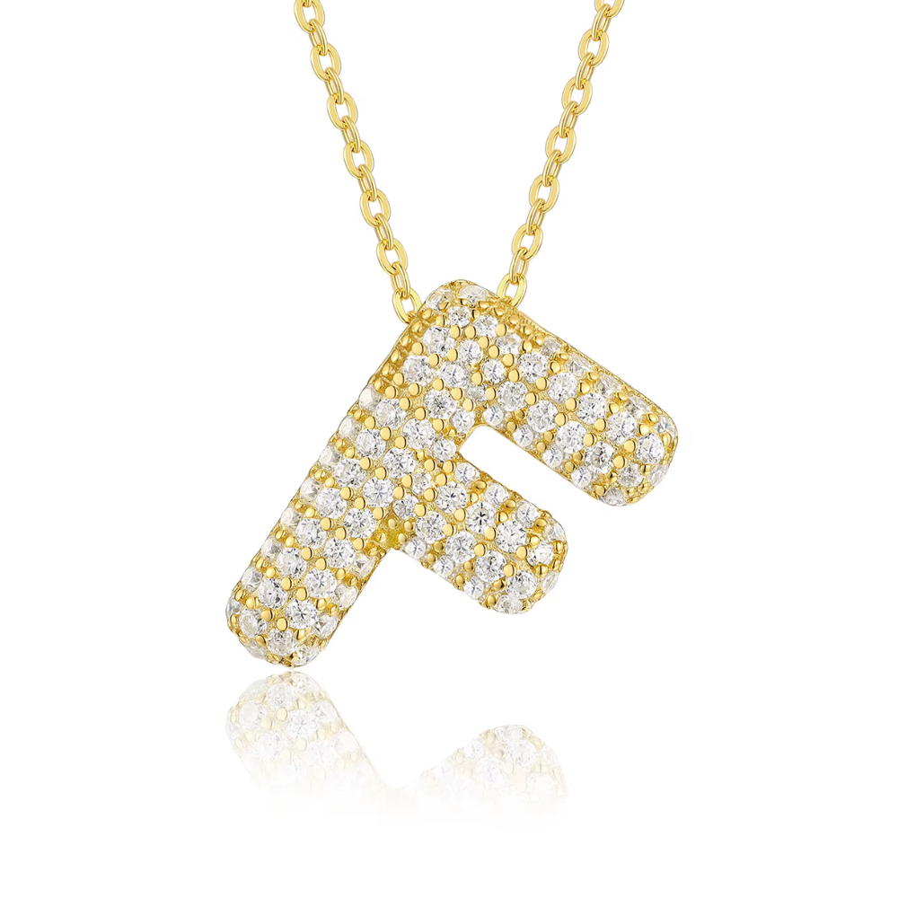 Iced Letters Necklace