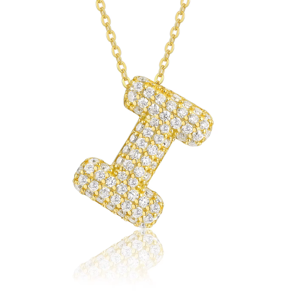 Iced Letters Necklace