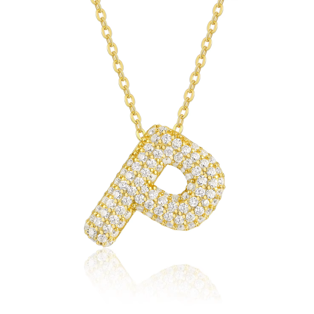 Iced Letters Necklace