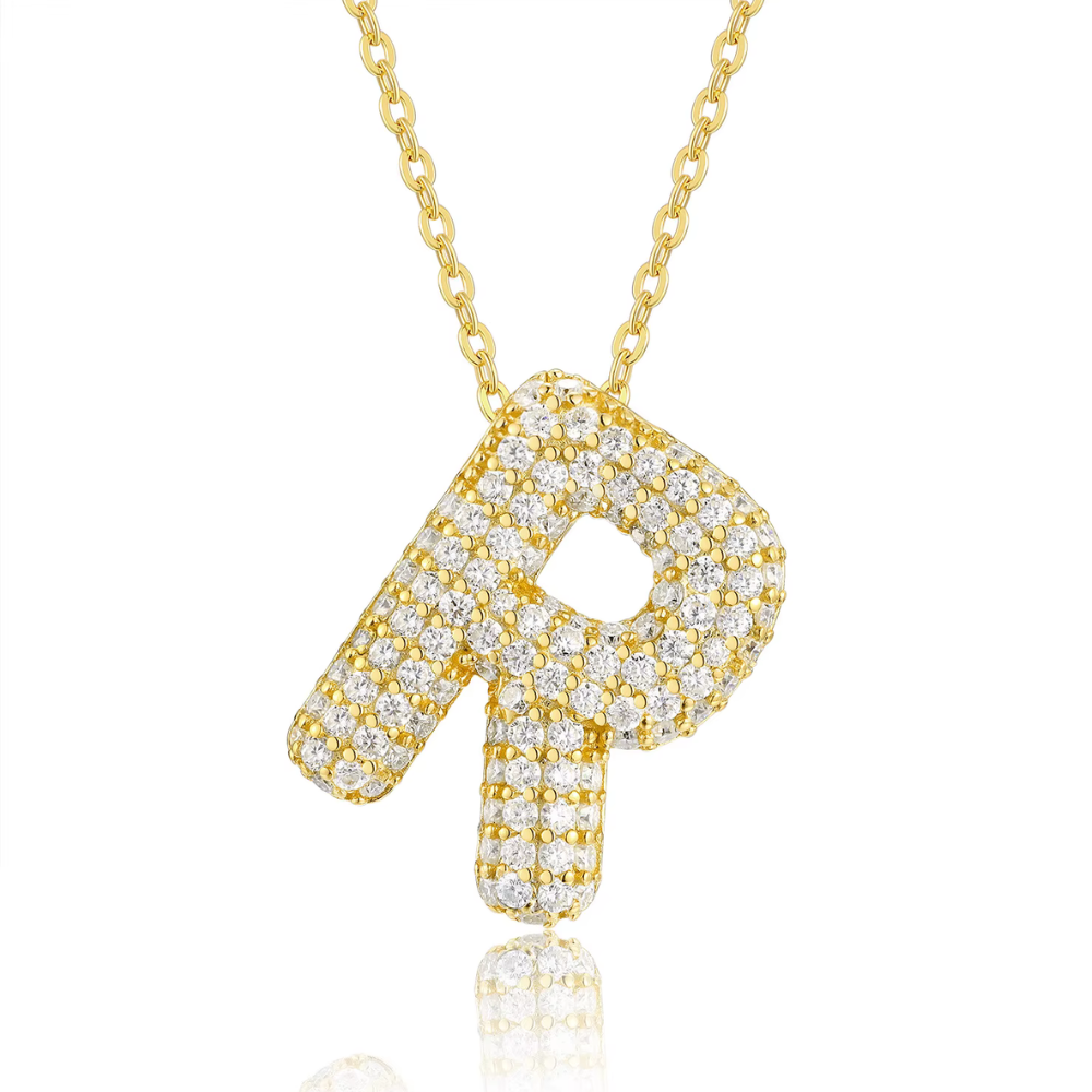 Iced Letters Necklace