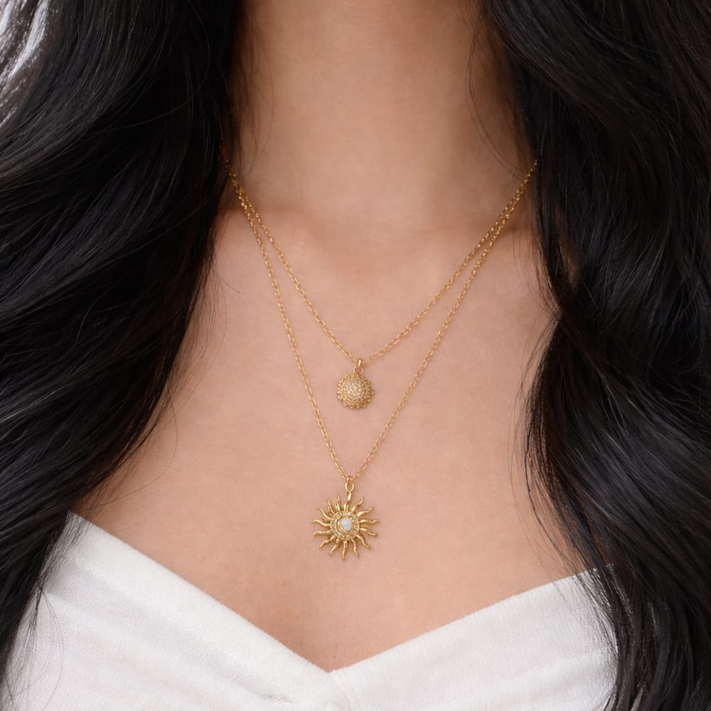 Sun Flower Necklace